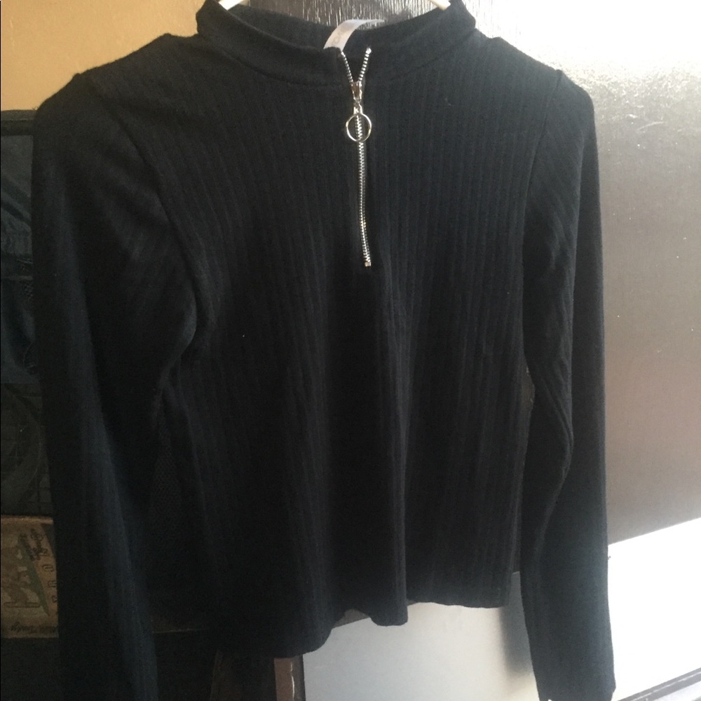 Black tight long sleeve
